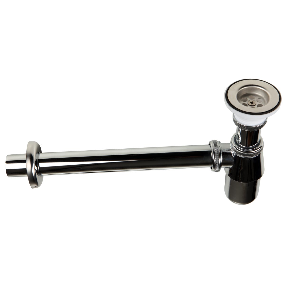 JANO Syfon umywalkowy butelkowy chrom