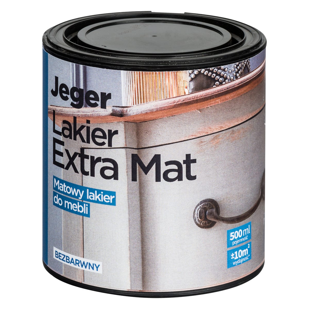 Lakier DO MEBLI 0.5 l Transparentny Mat JEGER