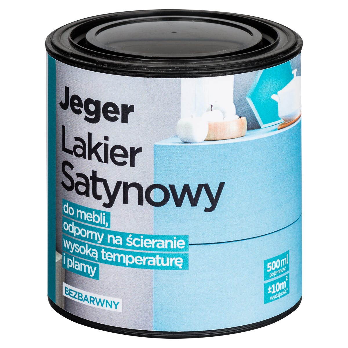 Lakier DO MEBLI 0.5 l Transparentny Satyna JEGER