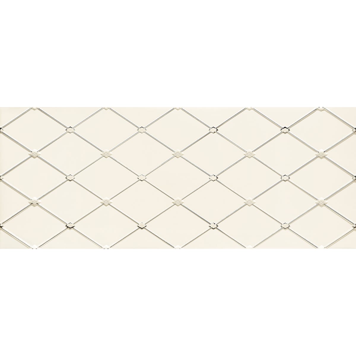 Dekor Senza White 29.8x74.8 Tubadzin