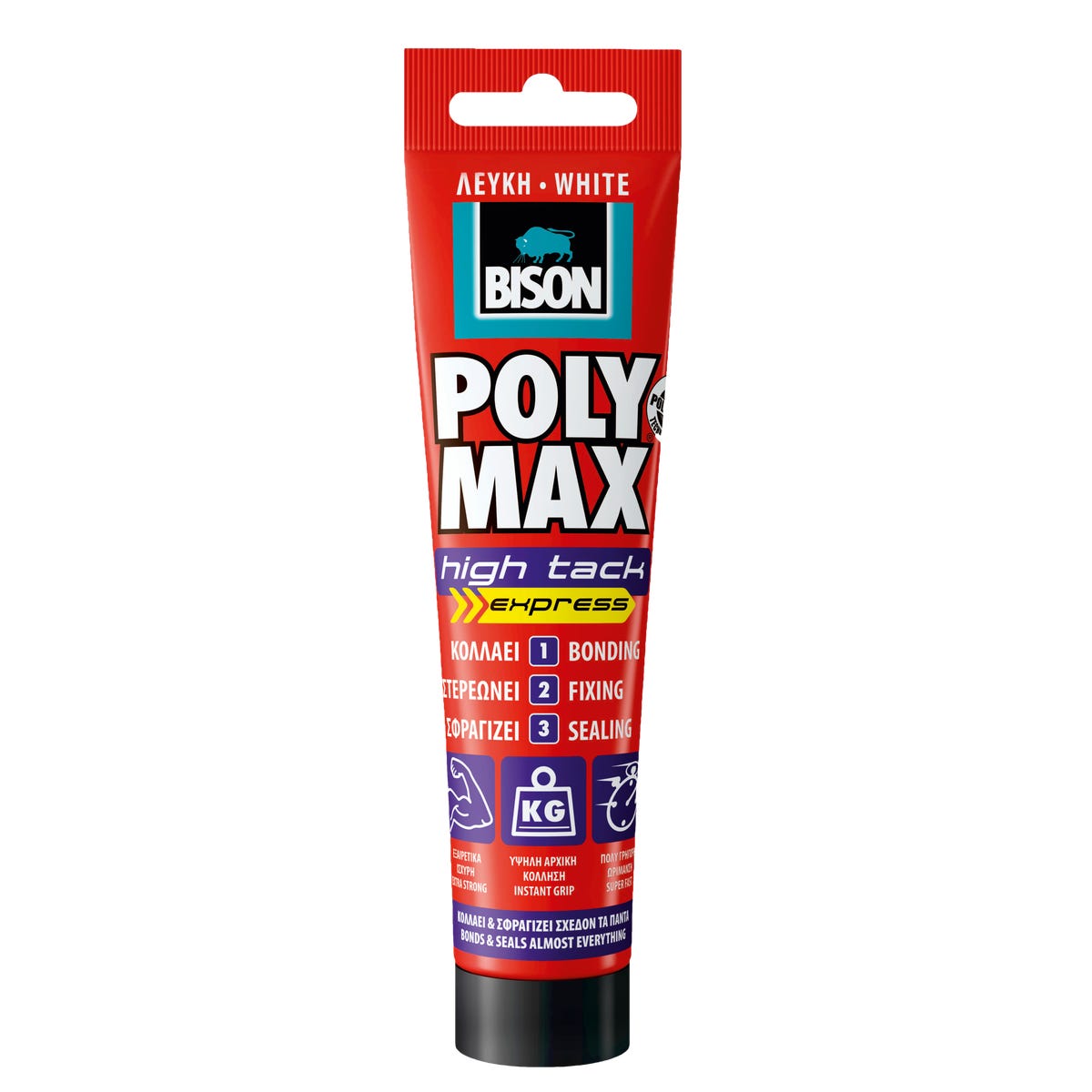 Klej montażowy POLY MAX HIGH TACK EXPRESS 165 g BISON