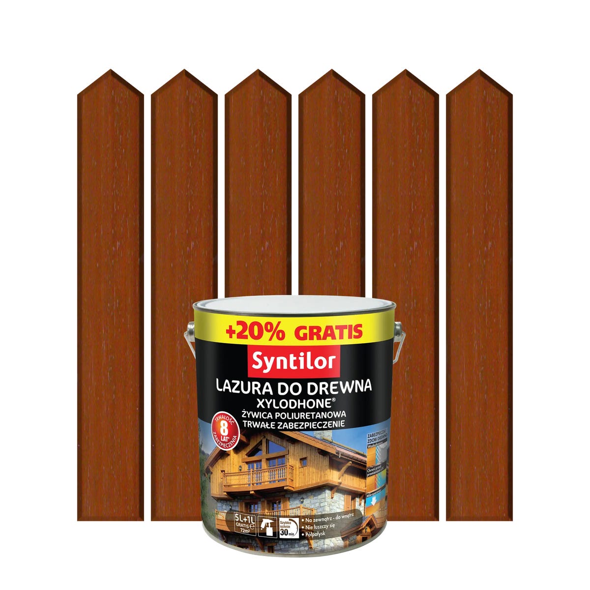 Lazura do drewna XYLODHONE HP 6 l Tek SYNTILOR