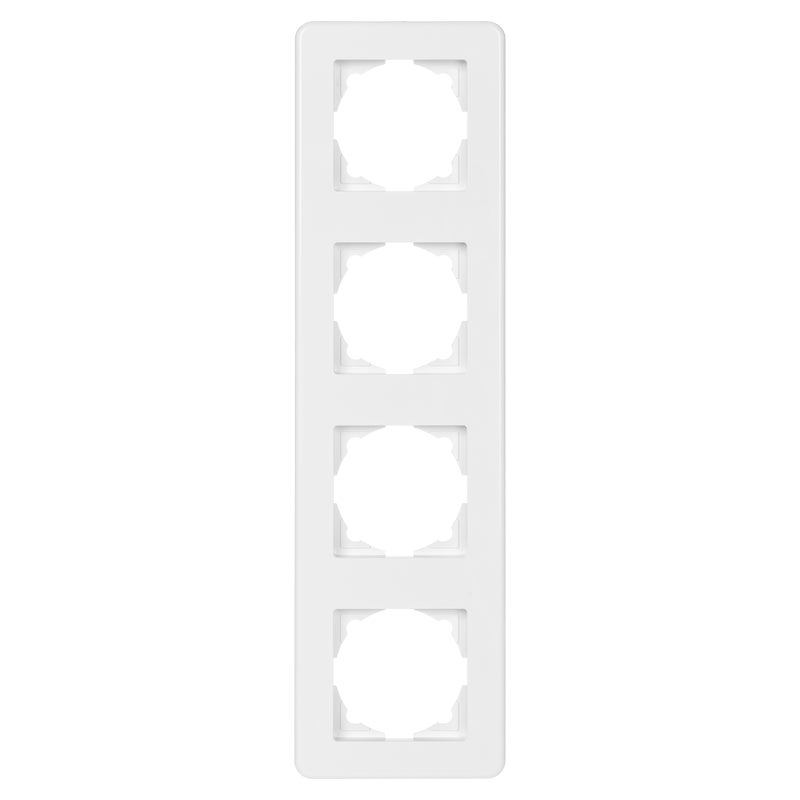 Schneider Electric Ramka poczwórna LEONA Biały