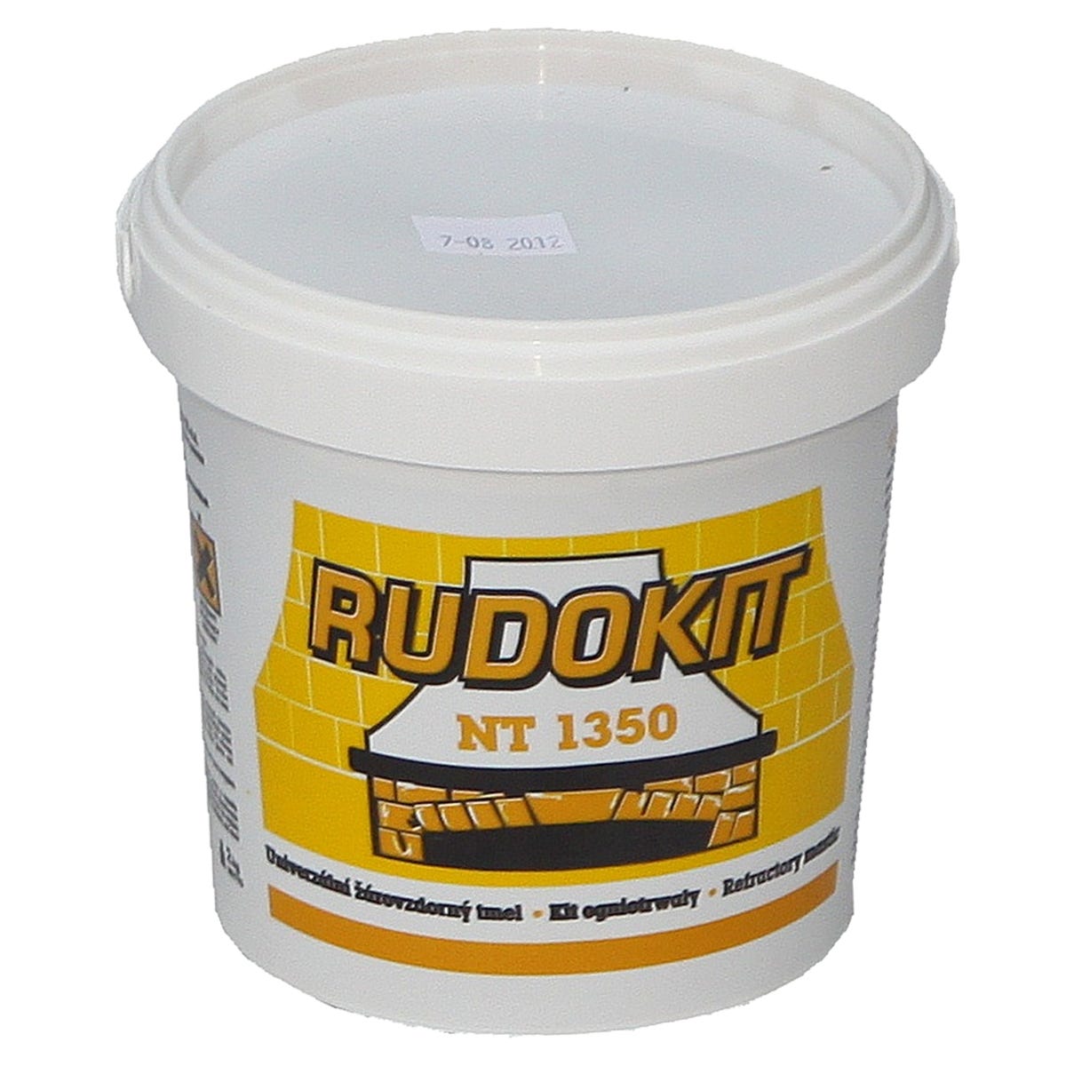 Kit ogniotrwały do pieców, kuchenek, rur kominowych NT 1350 2 kg RUDOKIT