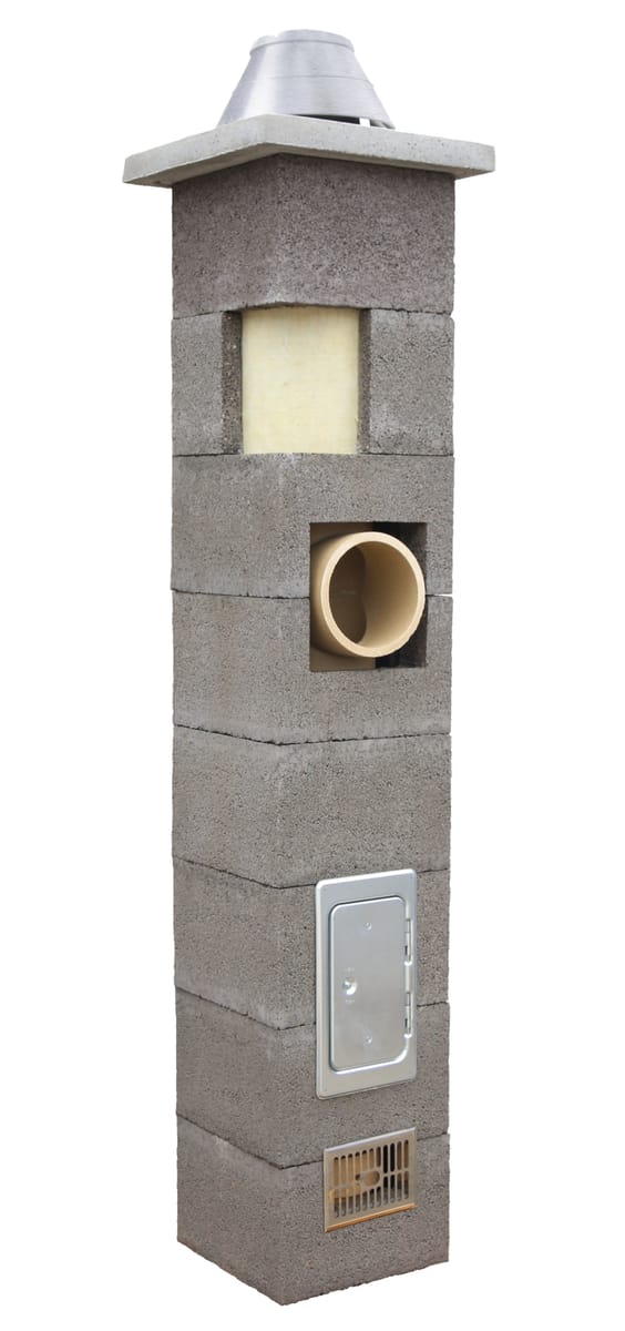 Zestaw kominowy FI 200 MM 6 mb Kom-Dym