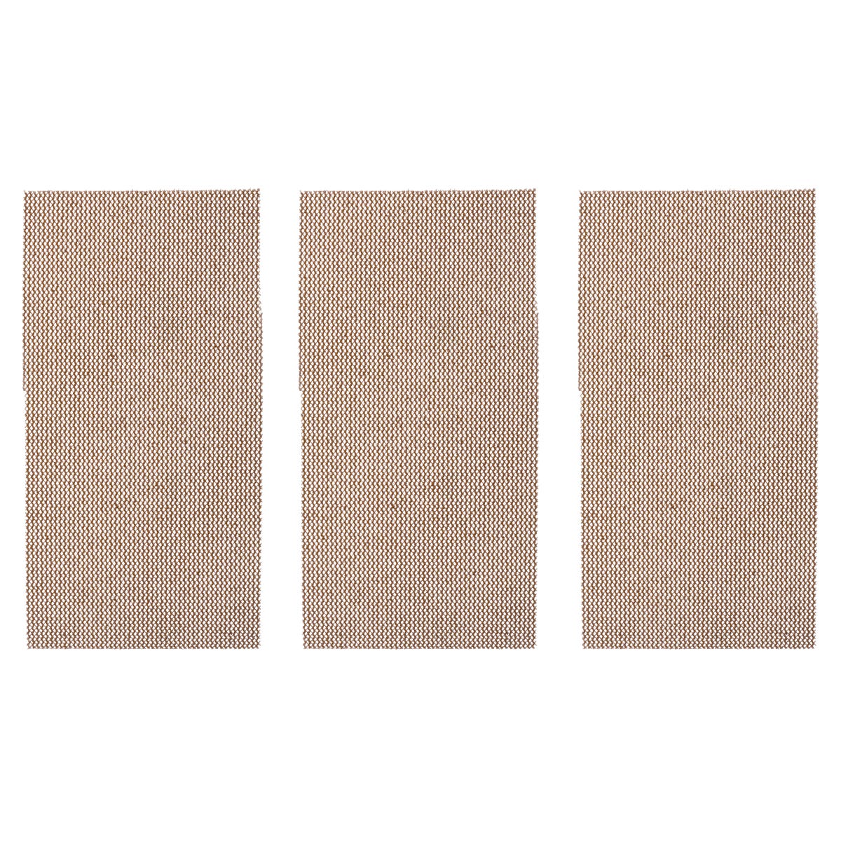 DEXTER Papier ścierny siatka rzep P80 185 x 93 mm 3 szt. Pro