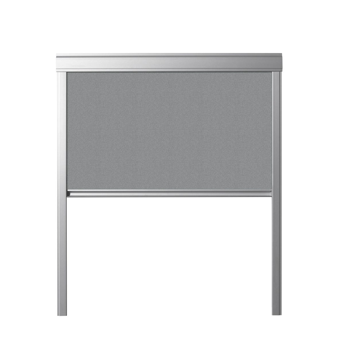 Roleta zaciemniająca do okna dachowego DUR C2A 4217 Grafitowa 55 x 78 cm Contrio