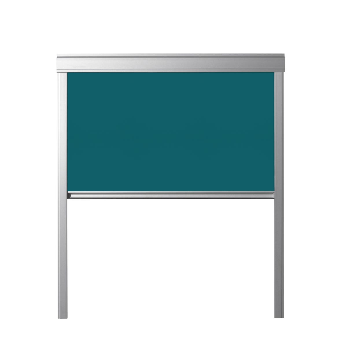 Roleta zaciemniająca do okna dachowego DUR M6A 4232 Turkusowa 78 x 118 cm Contrio