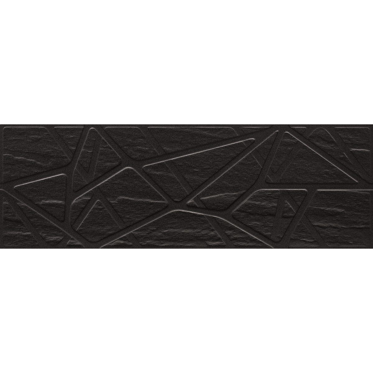 Dekor Titanium Nero 25x75 Ceramika Paradyż