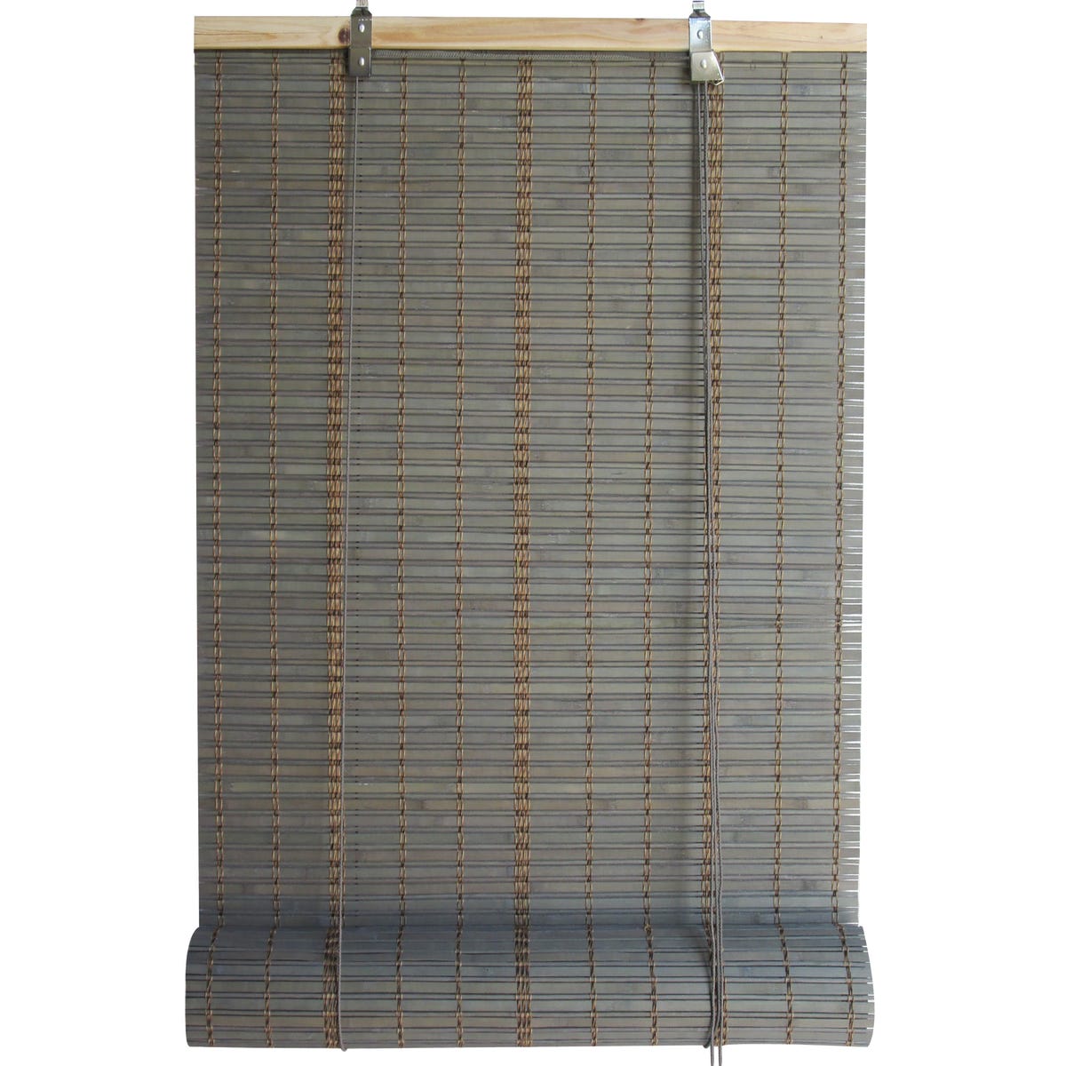 Roleta bambusowa 150 x 250 cm natural szara