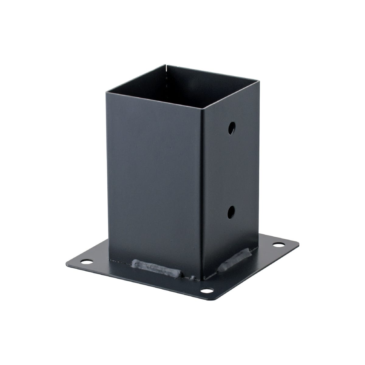 Wspornik słupka przykręcany 9x9 cm Suki Plug-in antracyt