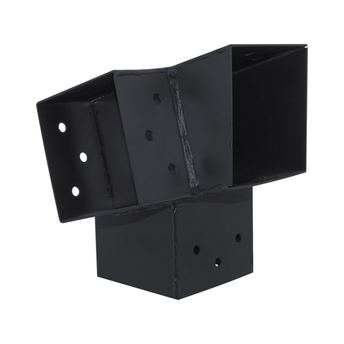 Łącznik narożnik prawy 9x9 cm 105st. 3-końce Suki Plug-in antracyt