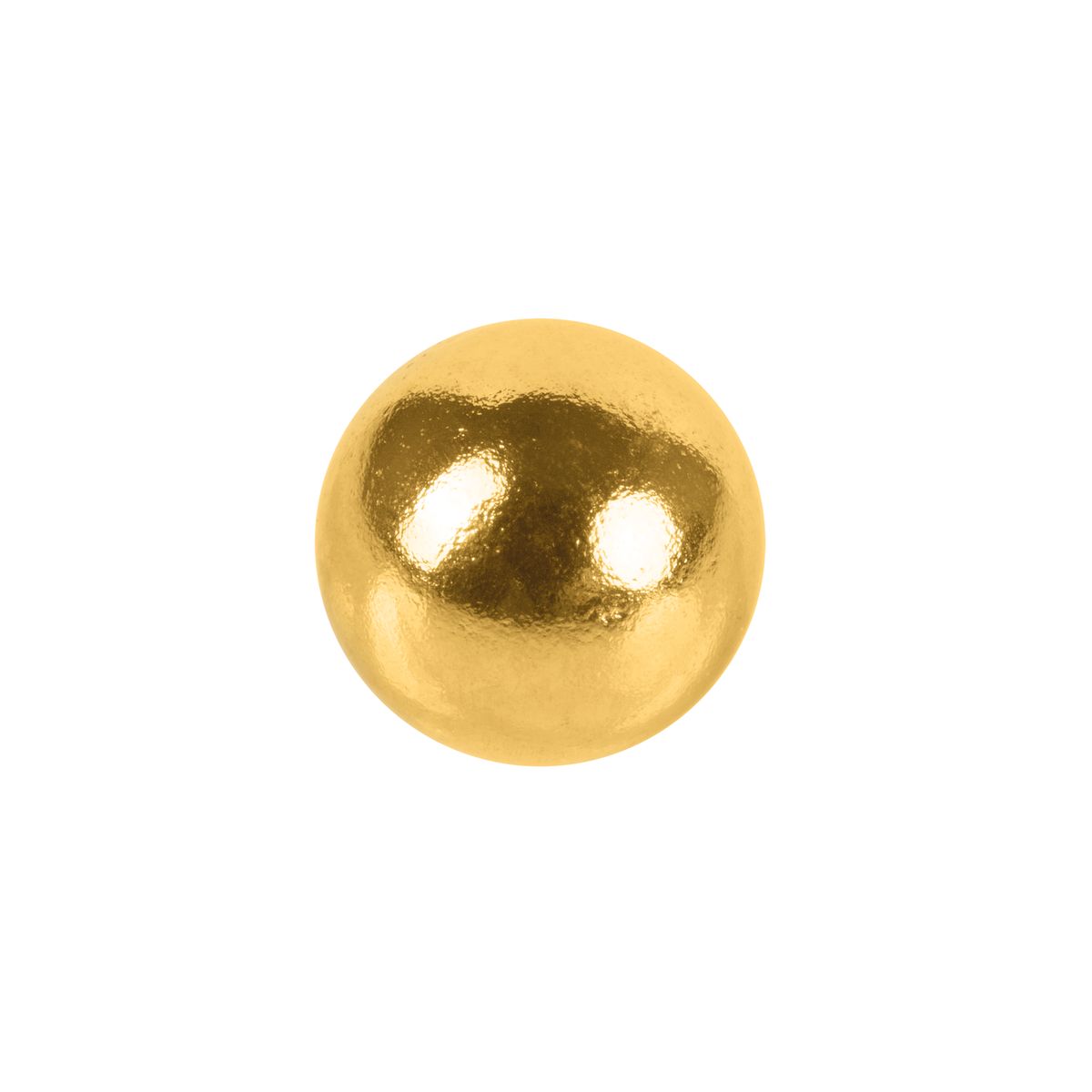 Magnes neodymowy kula 5 mm 8 szt. złota Fix-O-Moll