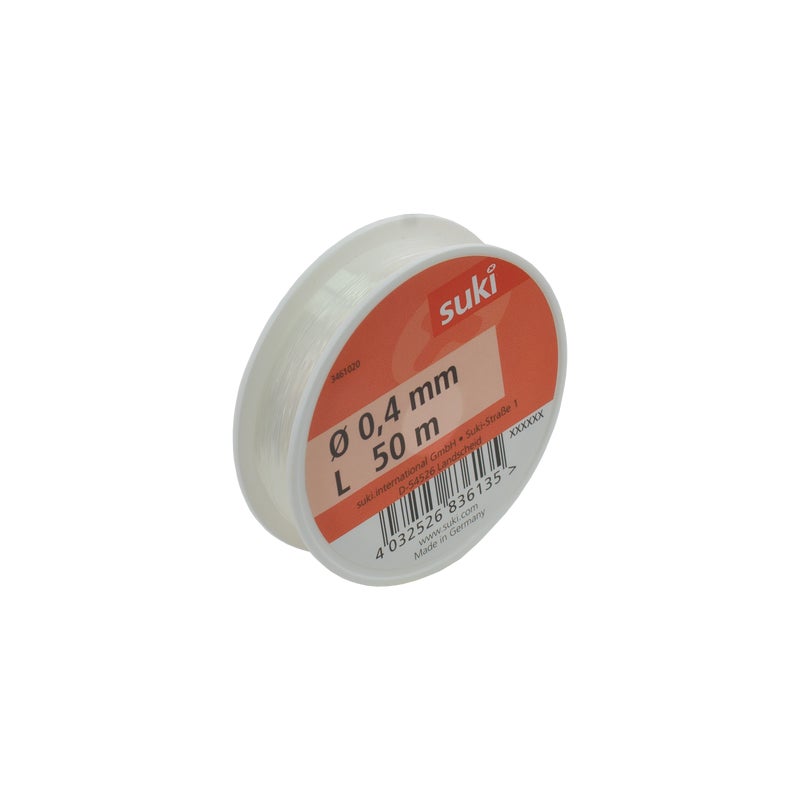 Żyłka nylonowa 0.4 mm x 50 m transparentna