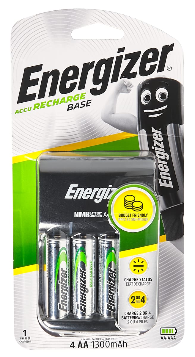 Ładowarka do akumulatorków 4 x AA ENERGIZER