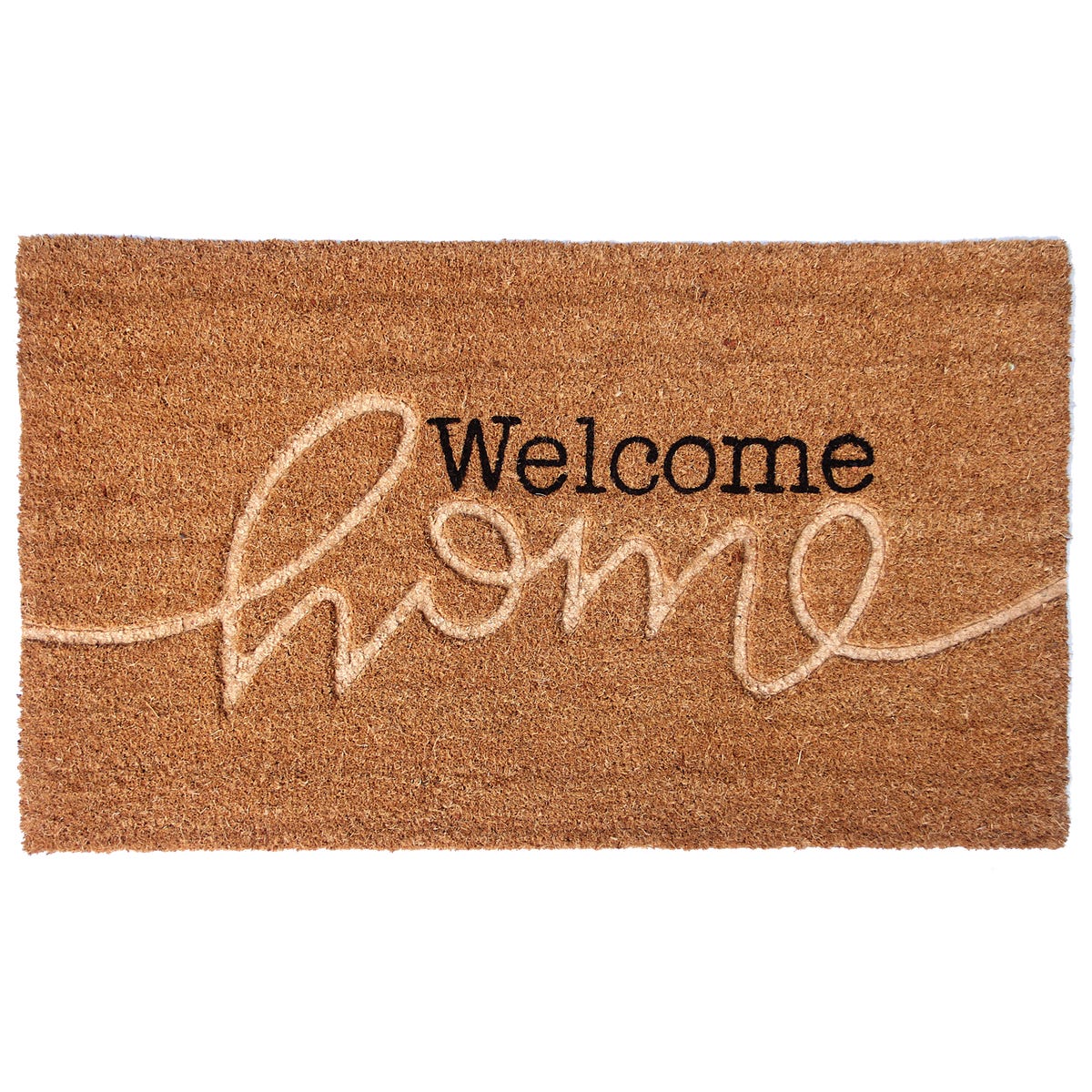 Wycieraczka Embossed Home Welcome 75 x 40 cm kokos Inspire