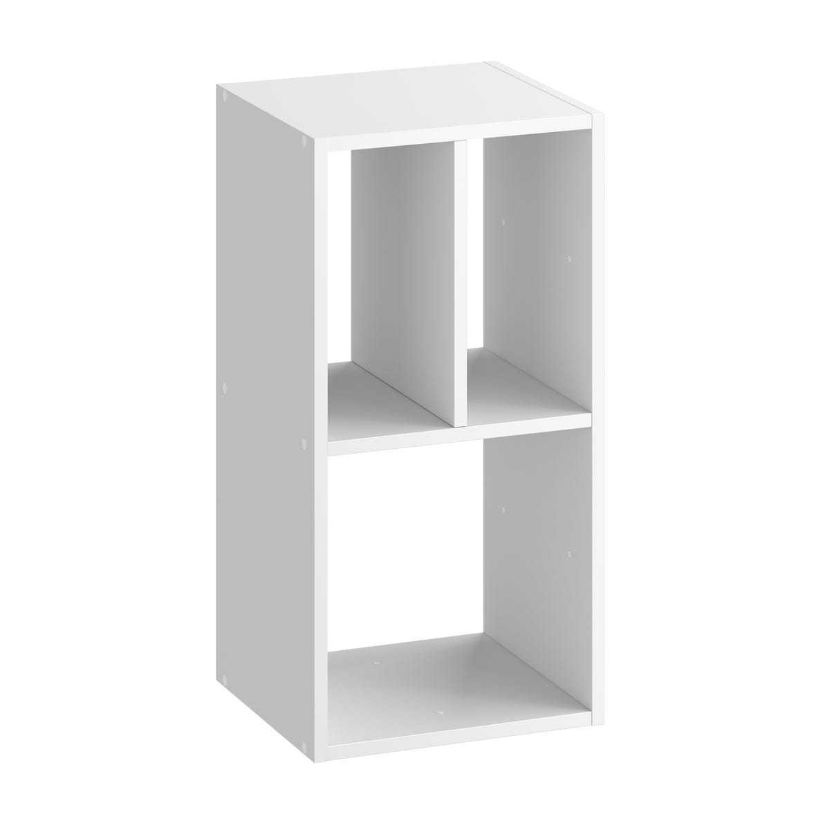 Półka prosta Spaceo Kub 32.7 x 31.5 x 1.6 cm biała Spaceo