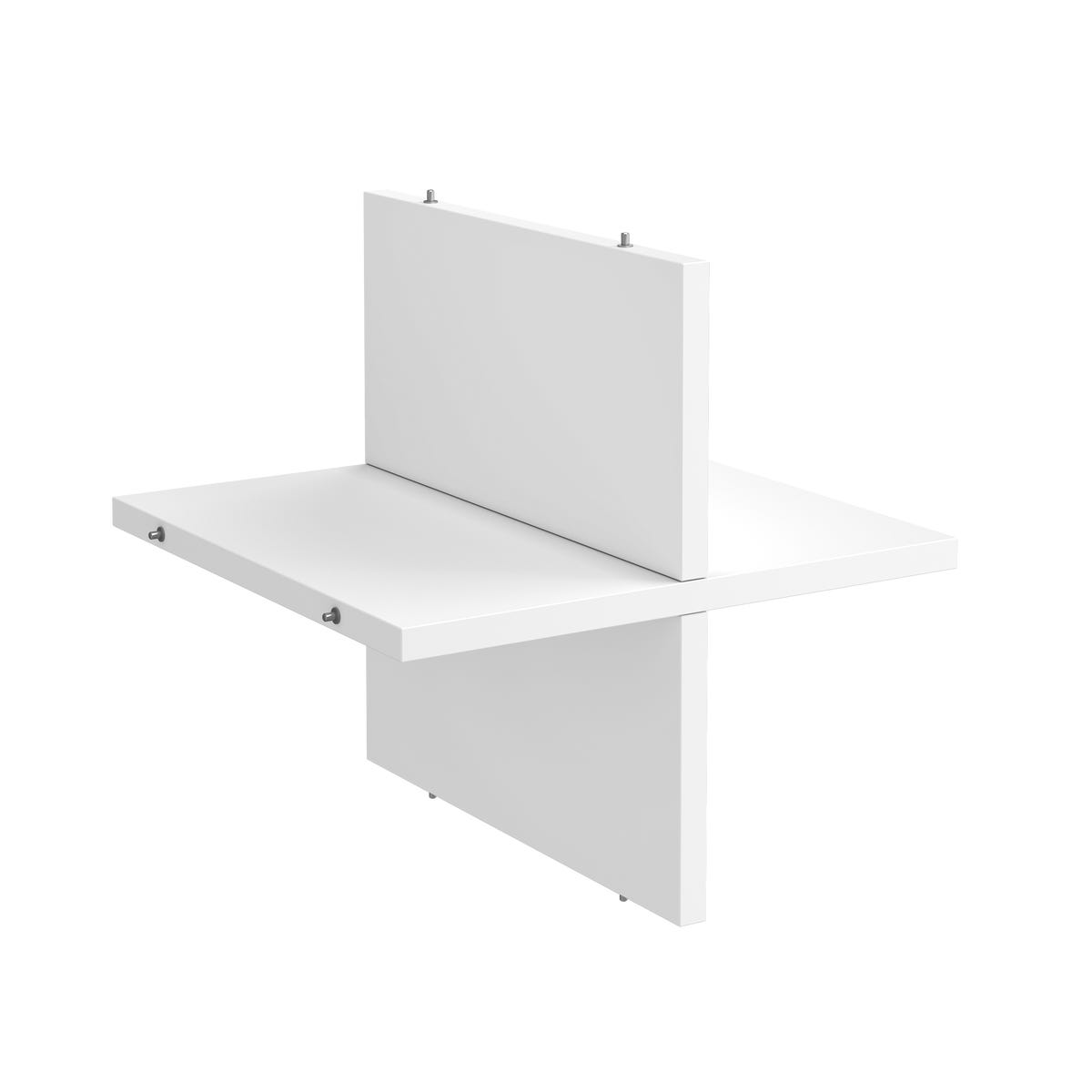 Półka krzyżakowa Spaceo Kub 32.6 x 32.7 x 1.6 cm biała Spaceo