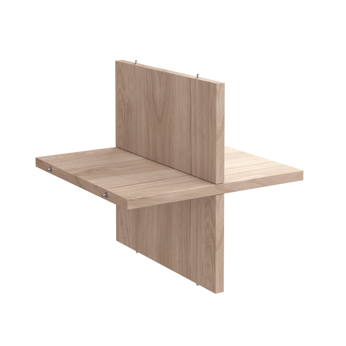 Półka krzyżakowa Spaceo Kub 32.6 x 32.7 x 1.6 cm dąb Spaceo