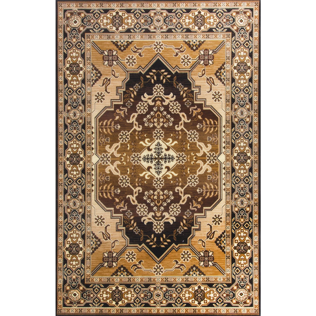 Dywan Cordoba brązowy 60 x 110 cm