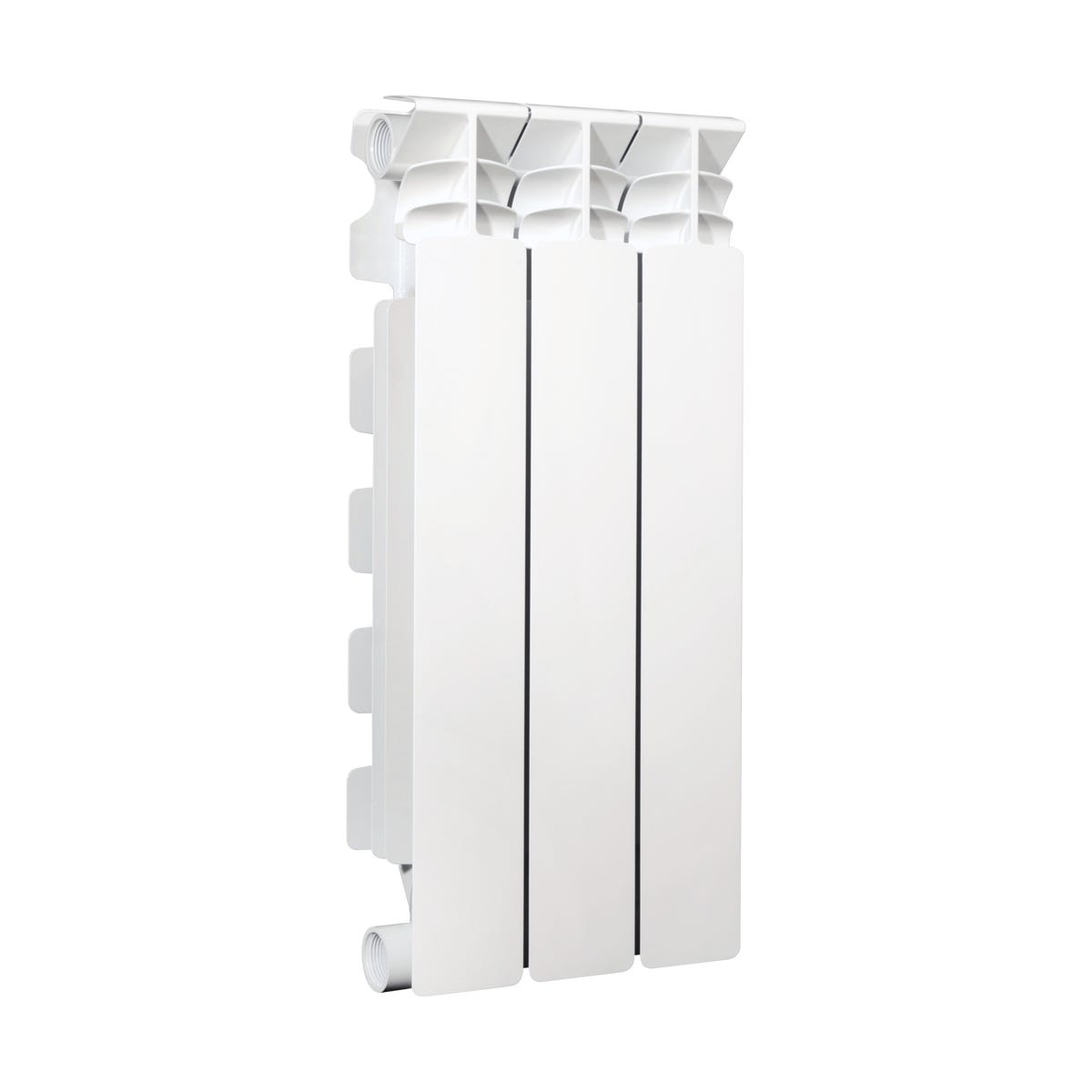 EQUATION Grzejnik X500 55.6x24 cm Biały B 330W 3EL Roz 50cm 16 Bar