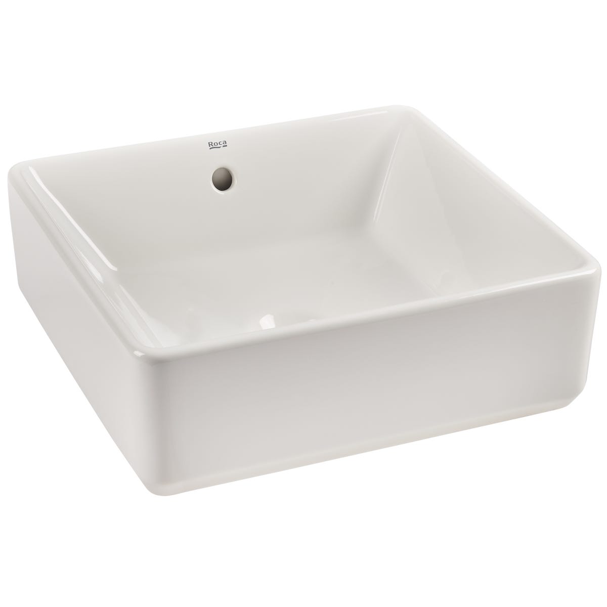 Roca Umywalka ceramiczna nablatowa Domus 39 x 37