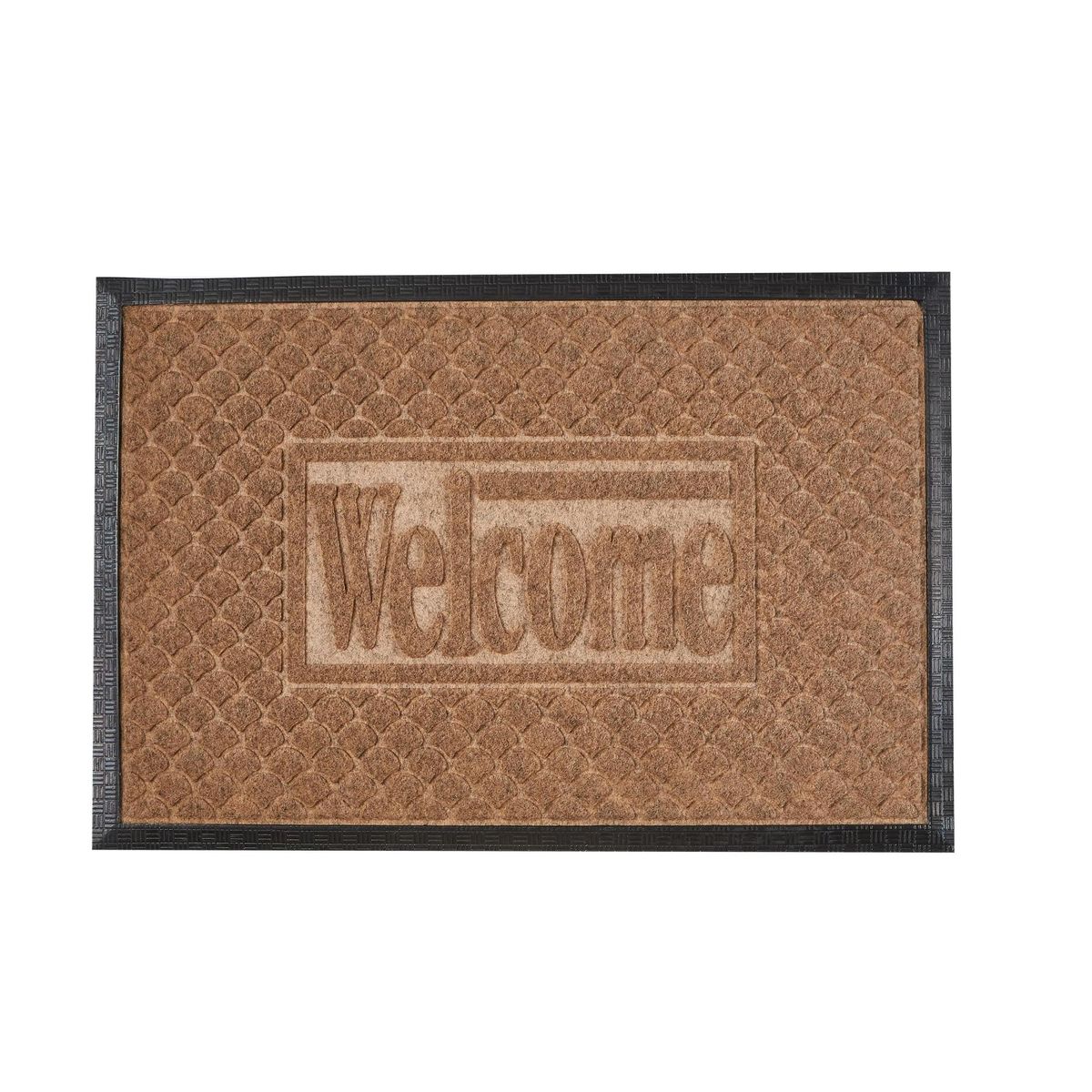 Wycieraczka zewnętrzna Lenzo beżowa 60 x 40 cm Inspire