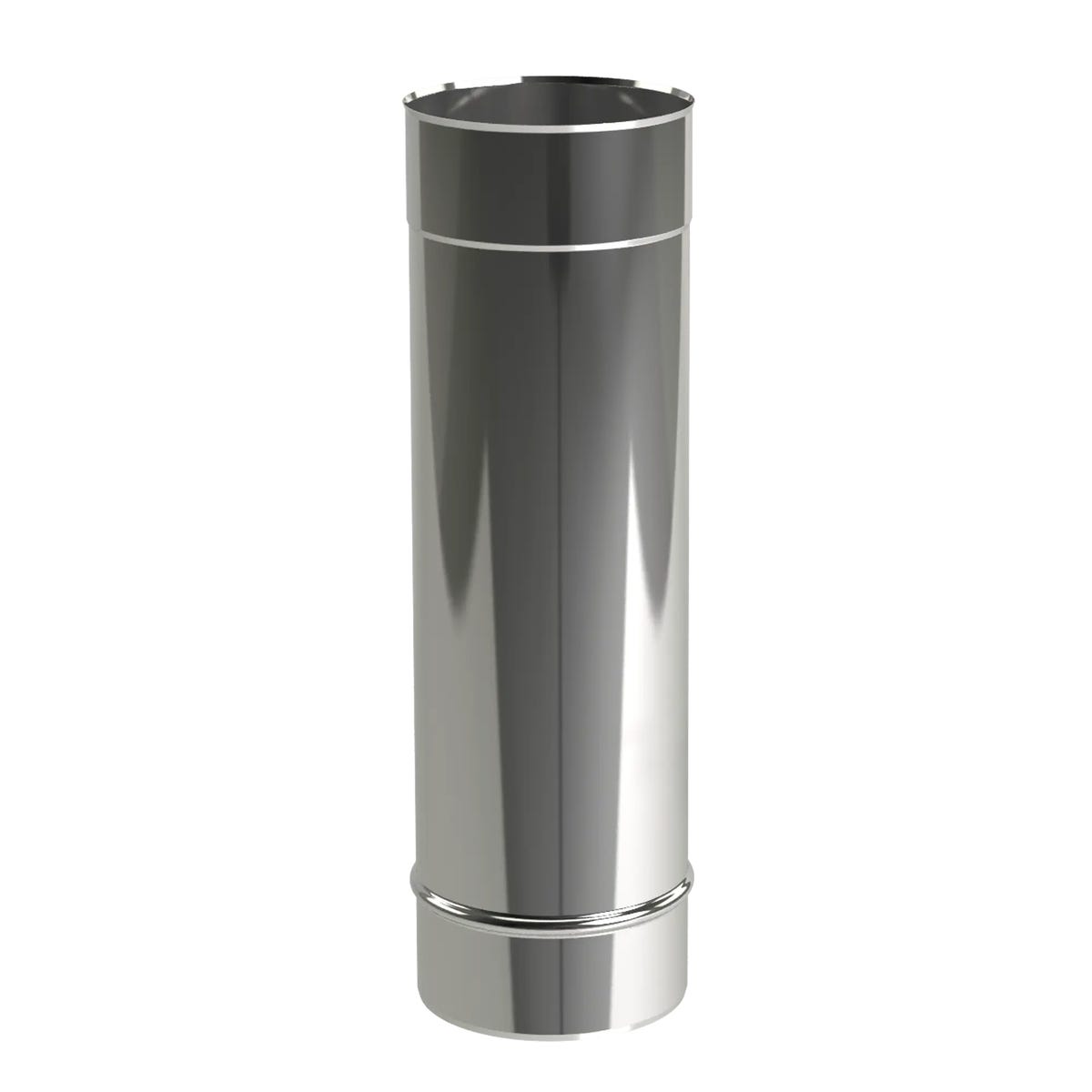 Rura do odprowadzania spalin prosta 180/0.8 mm 0.5 m MK