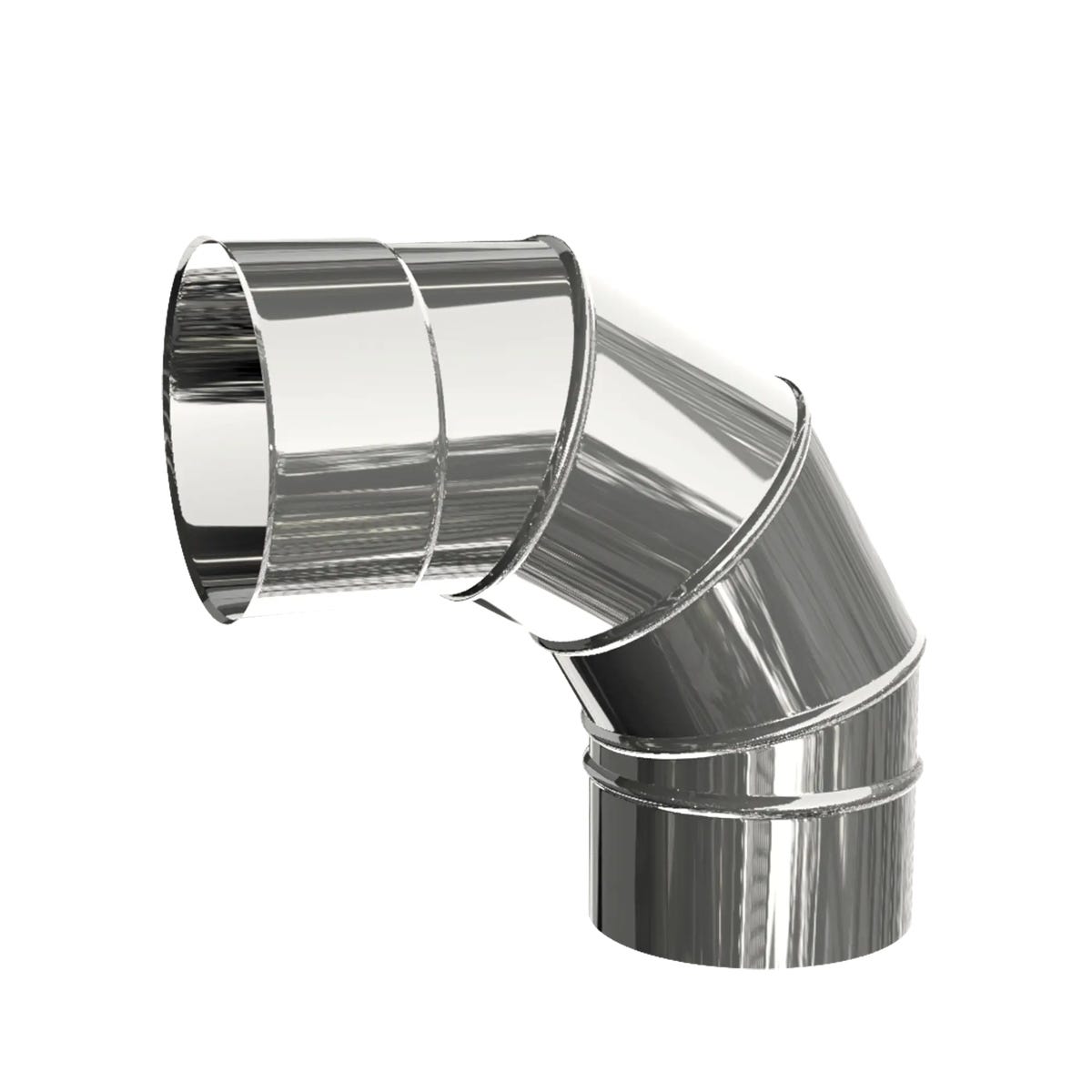 Kolano skrętne kominowe 90° 150/0.5 mm MK