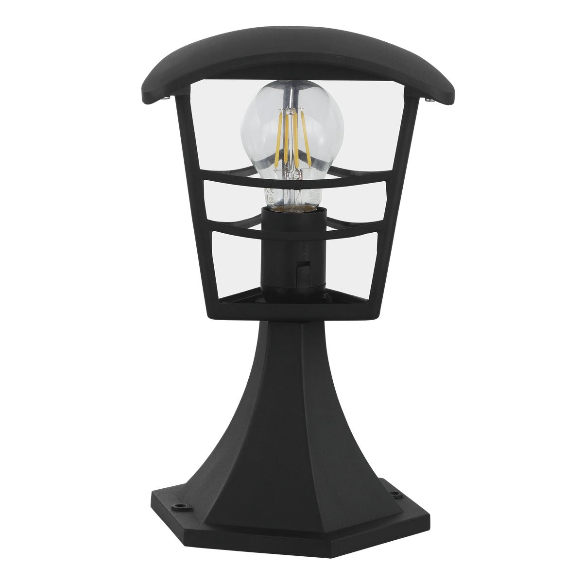 Inspire Lampa ogrodowa stojąca Palama czarna IP44 E27