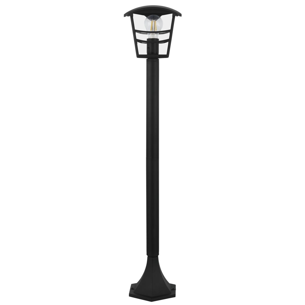 Inspire Lampa ogrodowa stojąca Palama IP44 1 m czarna E27