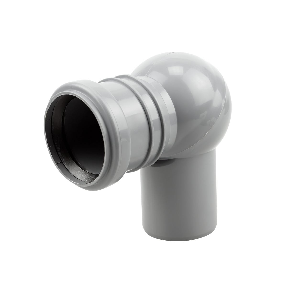 Kolano nastawne kulowe 50 mm szare GIRPI