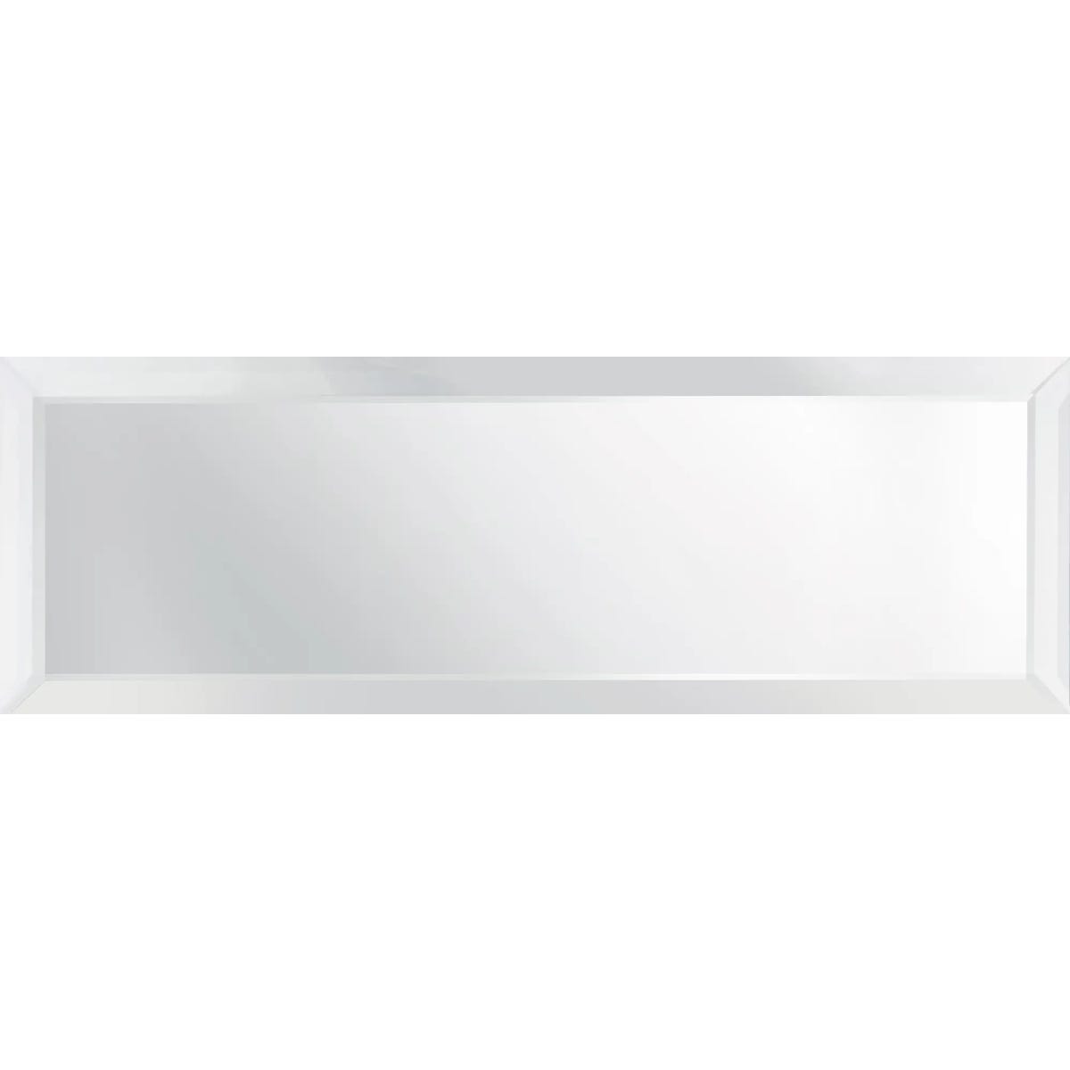 Dekor Metro Brick Mirror Silver 9.8x29.8 Euroceramika