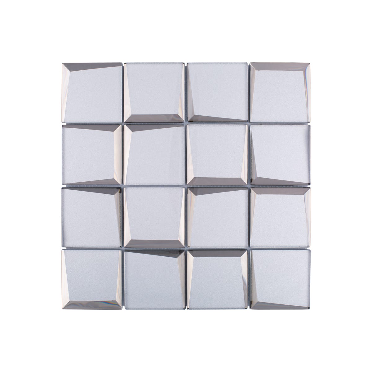 Mozaika Square Silver 29.8 x 29.8 Iryda