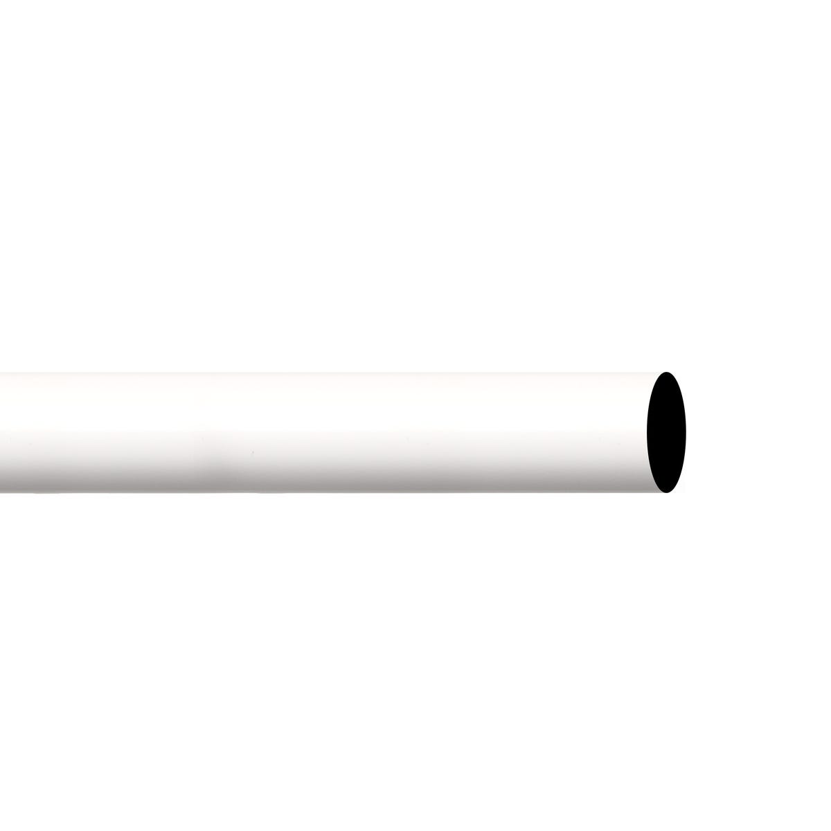 Drążek do karnisza 160 cm biały mat 19 mm metalowy Inspire
