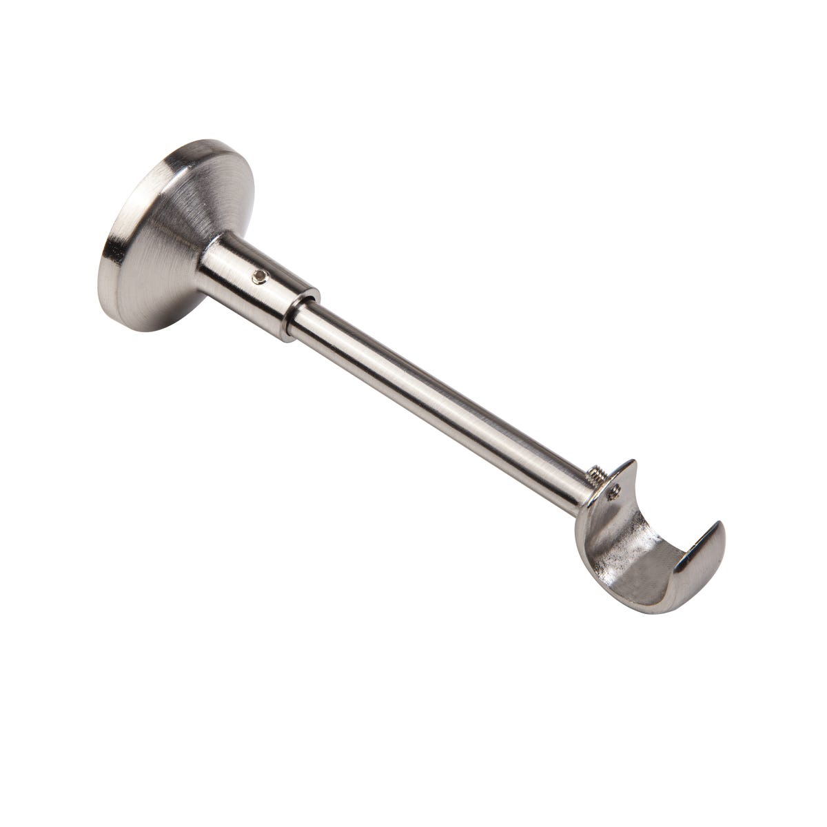Wspornik do karnisza 19 mm pojedynczy efekt stali 150 mm Inspire