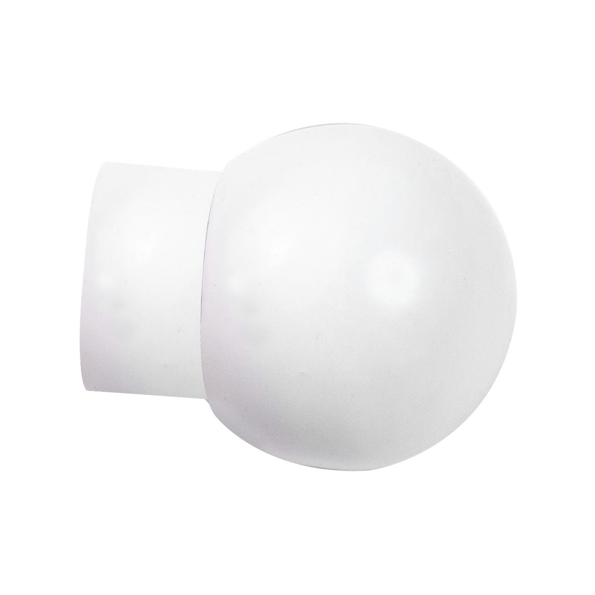 Końcówka do karnisza Kula biały mat 19 mm 2 szt. Inspire