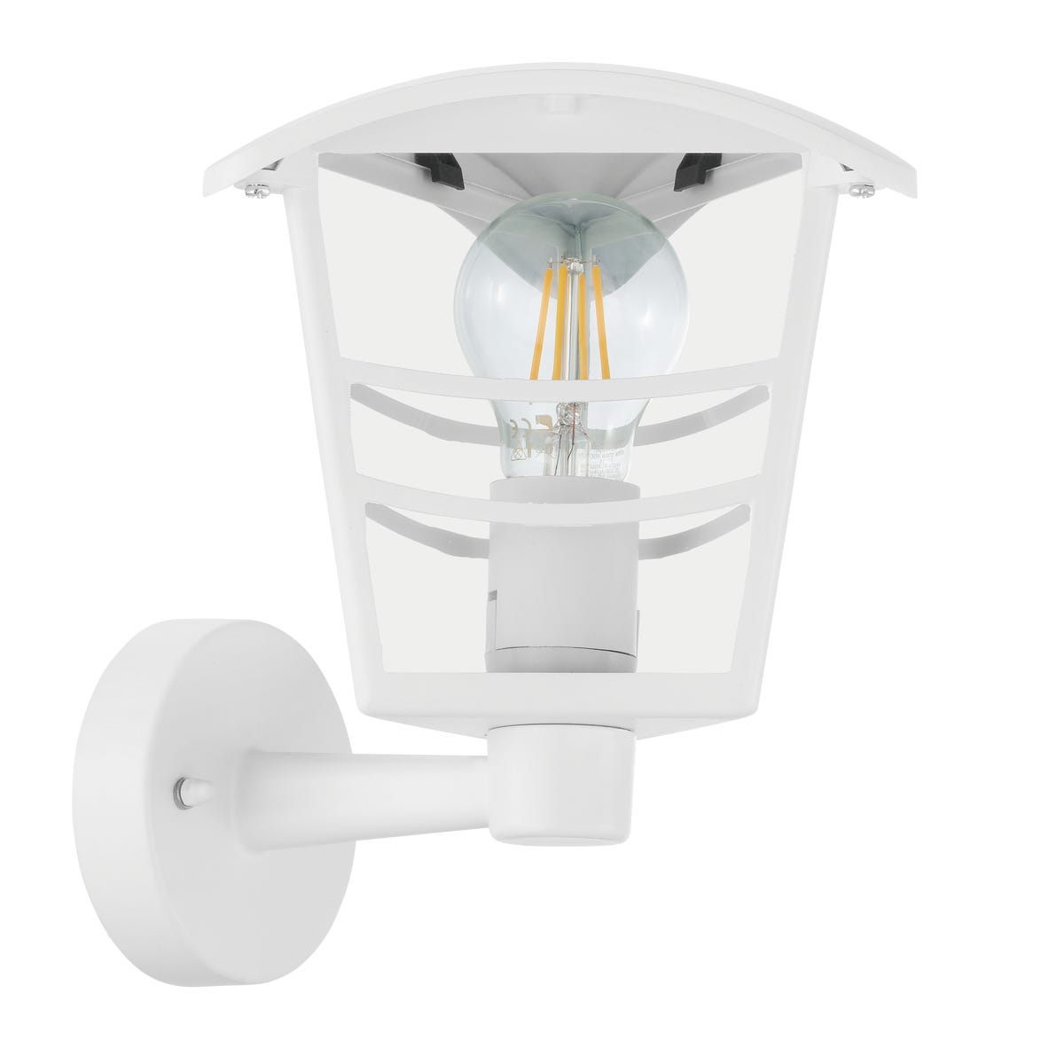 Inspire Kinkiet zewnętrzny góra Palama IP44 biały E27 60W