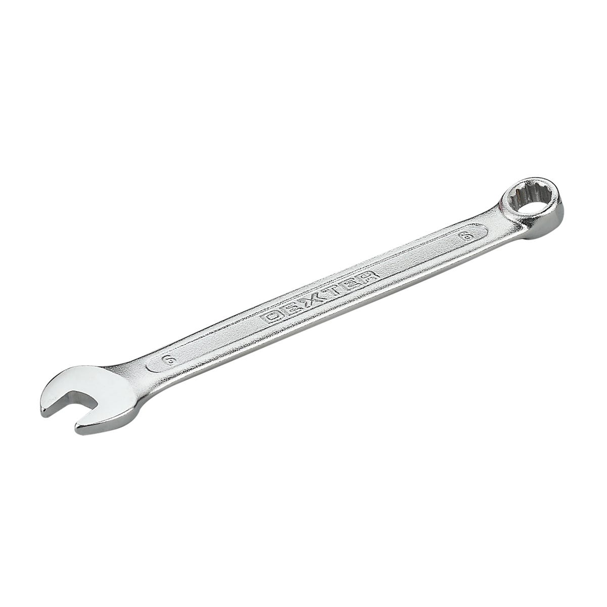 Dexter Klucz płasko-oczkowy CRV 6 mm