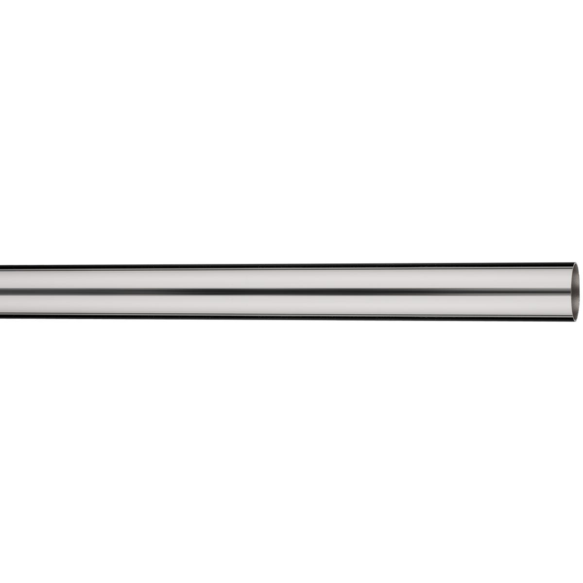 Drążek do karnisza 300 cm chrom 19 mm metalowy Inspire