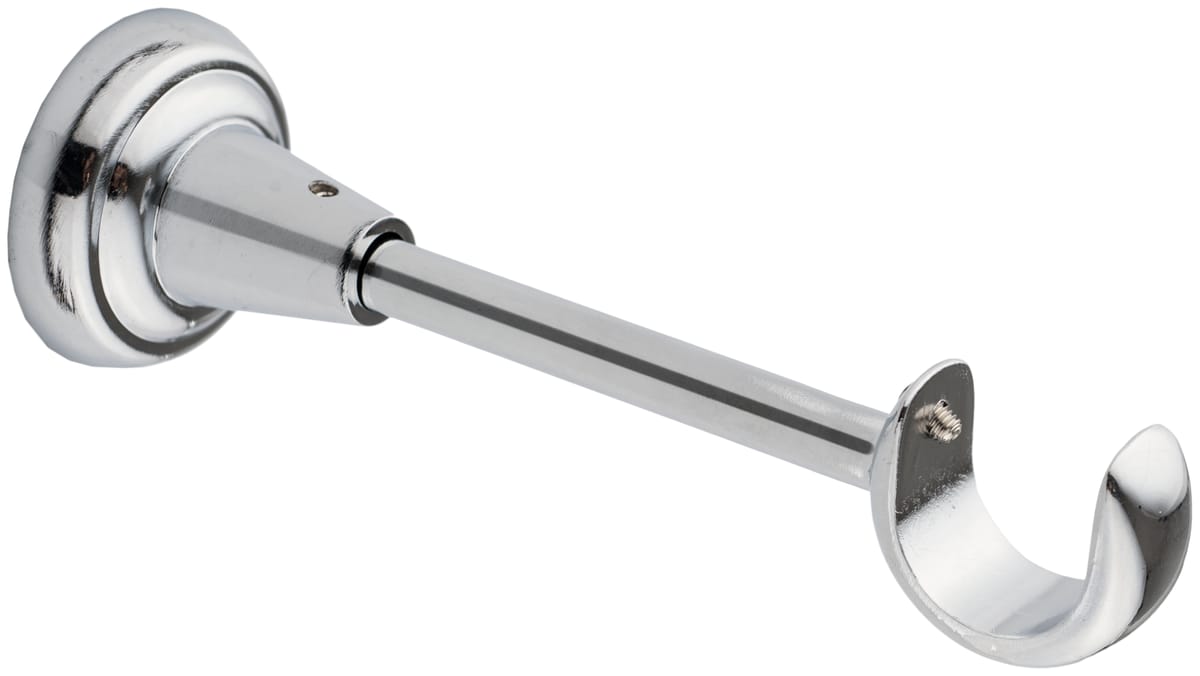 Wspornik do karnisza 19 mm sufitowy pojedynczy chrom 190 mm Inspire