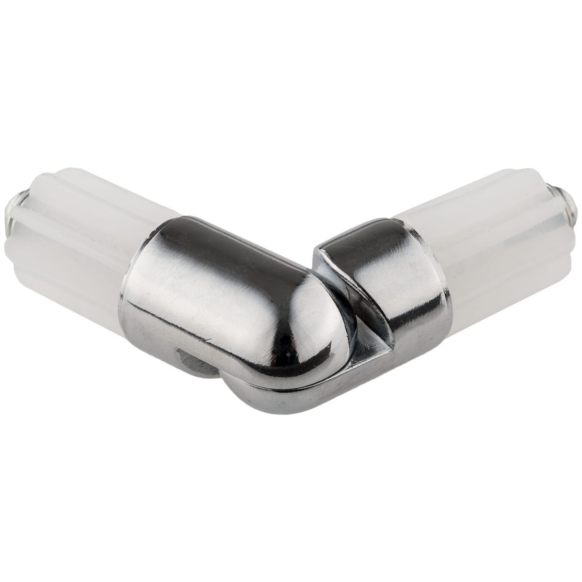 Łącznik kątowy do karnisza chrom 19 mm Inspire