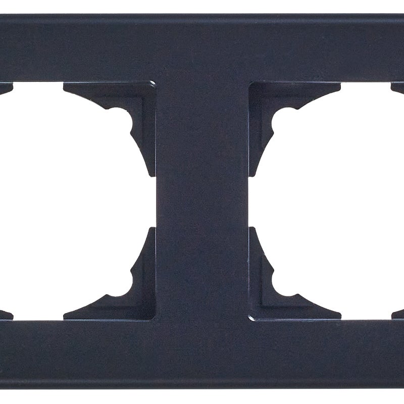 Ramka podwójna LEONA Antracyt SCHNEIDER