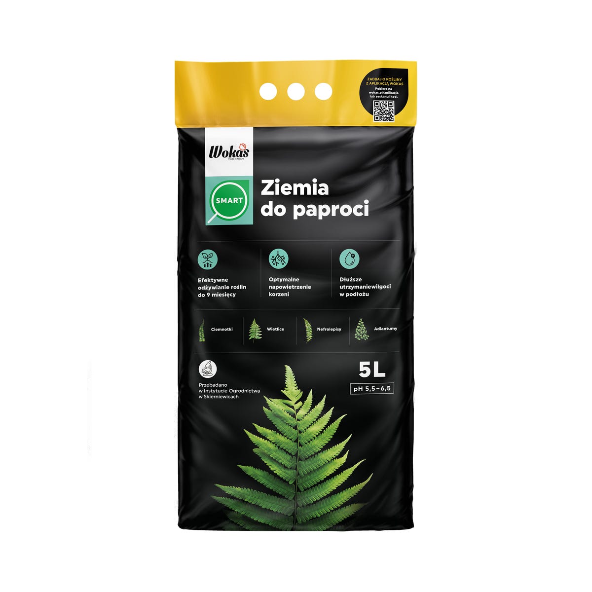 Wokas Ziemia do paproci Smart 5l