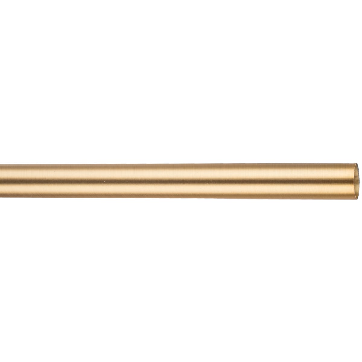 Drążek do karnisza 200 cm mosiądz mat 19 mm metalowy Inspire