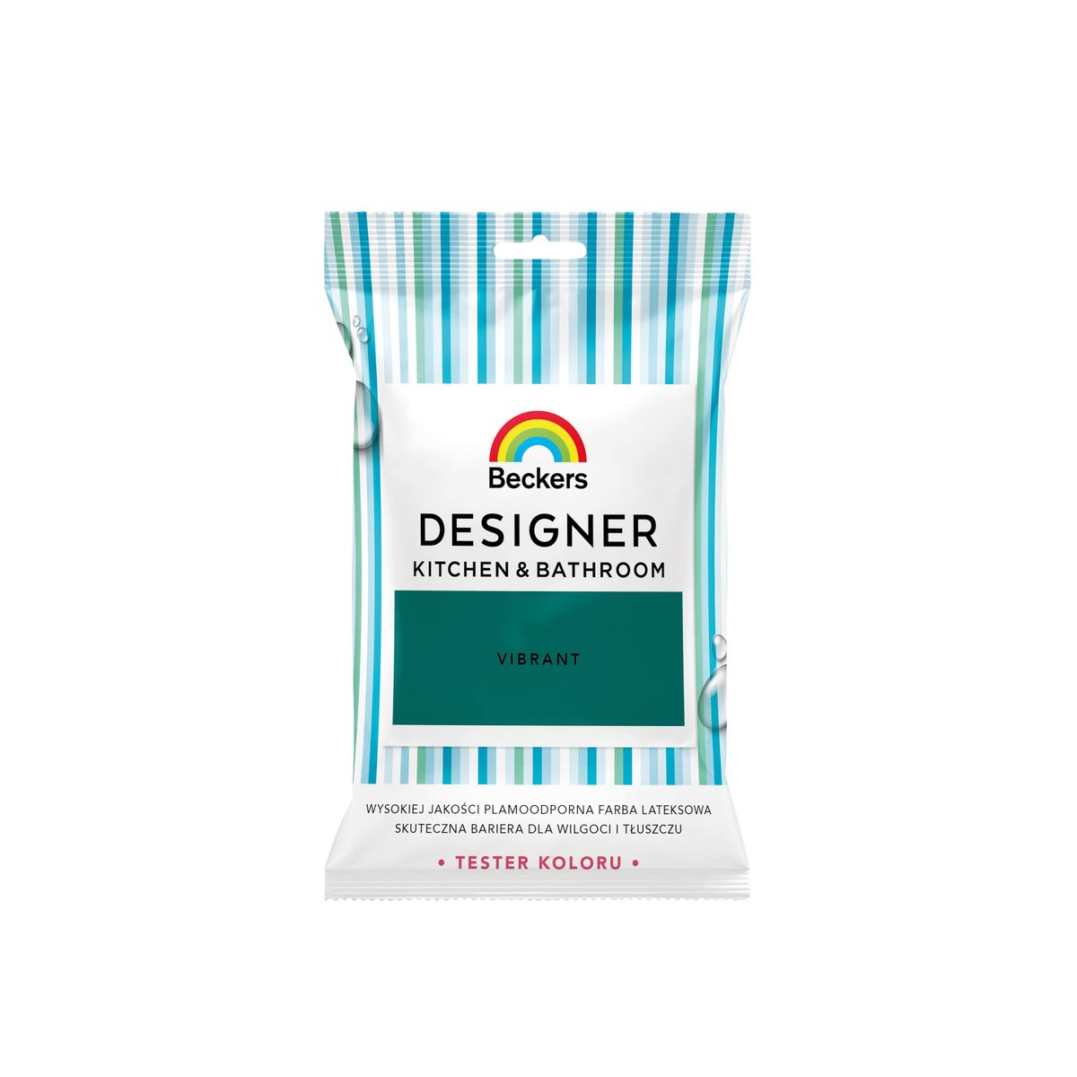 Beckers Tester farby Designer Kitchen & Bathroom Vibrant 50 ml