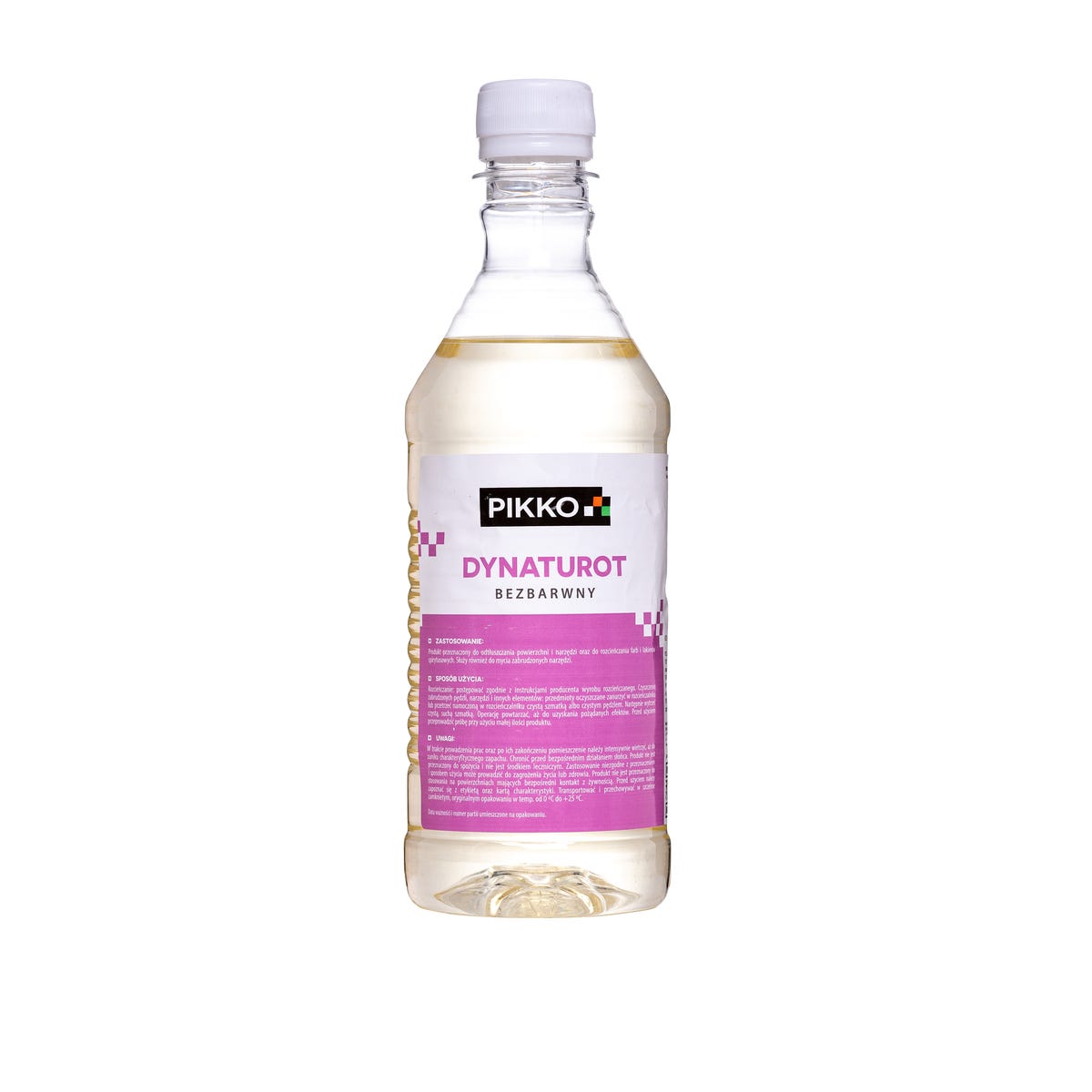Rozpuszczalnik Dynaturot 0.5 l bezbarwny Pikko