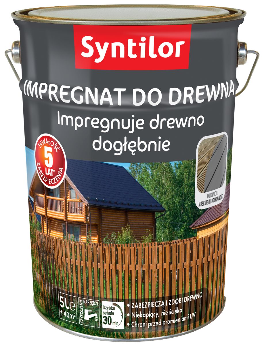 Impregnat do drewna 5 l Tek SYNTILOR