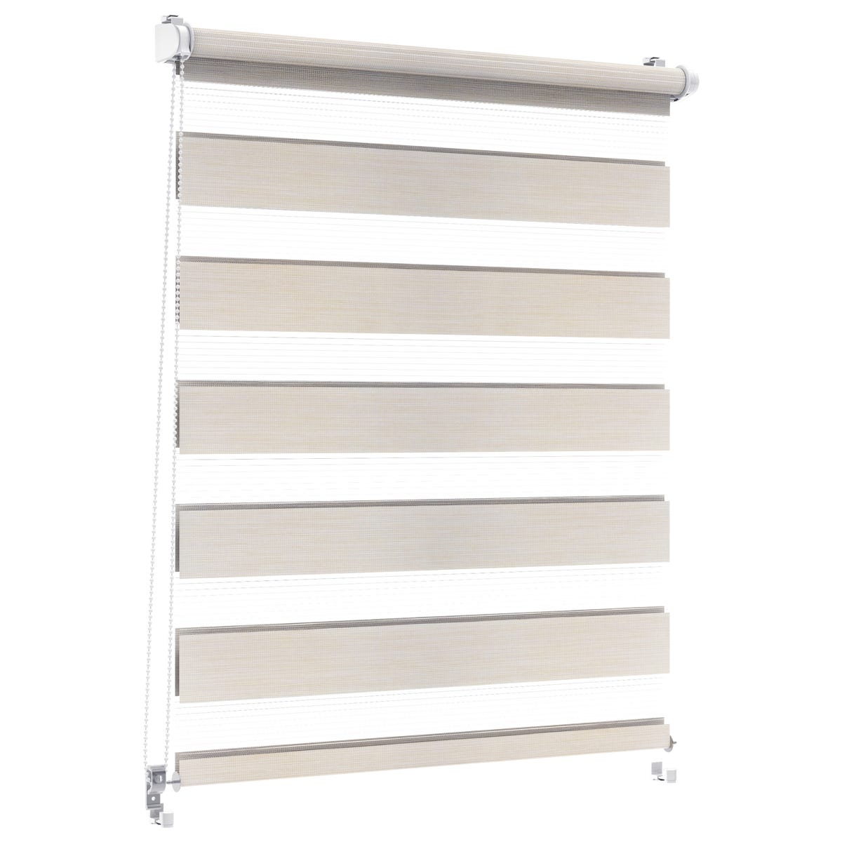 Roleta dzień noc Naturale Click 86 x 140 cm beżowa