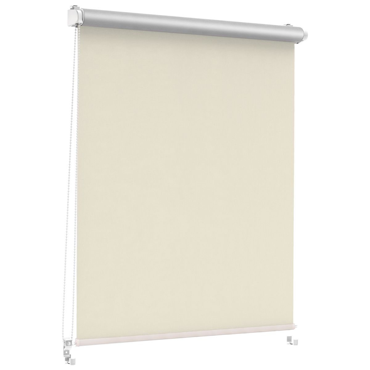 Roleta zaciemniająca Silver Click 56 x 150 cm biała termoizolacyjna